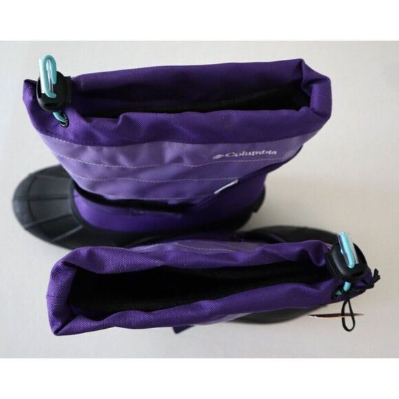 Columbia Big Kids' 6 Women's 7.5 Purple Columbia Powerbug Plus II Winter Boots - Picture 11 of 11